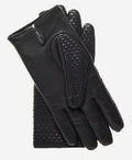 CC3339 (black) - Men’s Italian woven leather gloves with cashmere lining 2