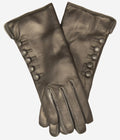 CC4213 (black/grey) - Women’s Italian cashmere lined gloves with buttons 2
