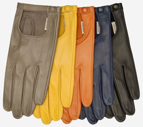CD4244 (black) - Women’s classico Italian lambskin driving gloves
