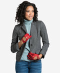 CD4466 (red) - Women’s Italian ventilated leather driving gloves 2