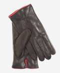 CL3505 (black) - Men’s handsewn Italian lamb shearling winter leather gloves 2