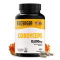 Organic Cordyceps Mushroom Supplement Capsules 3
