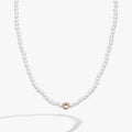 Crystal and Pearl Beaded Necklace 1