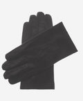 CS3913 (black) - Men's Italian Silk Lined Touchscreen Leather Gloves 1