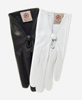 CS4362 (ivory) - Women's Italian Silk Lined Gloves with Center Button 2