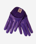 CU4303 (purple) - Women's Short Italian Leather Gloves 1