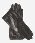 CU4601 (black) - Women's Unlined Italian Fashion Leather Gloves With Short Wrist 1