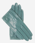 CU4601 (sage) - Women's Unlined Italian Fashion Leather Gloves With Short Wrist 1
