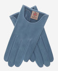 CU4629 (sky) - Women's Unlined Italian Fashion Leather Gloves With Short Wrist 1