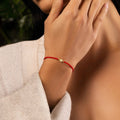 Bright Hope - Red String Star of David Charm Bracelet 2