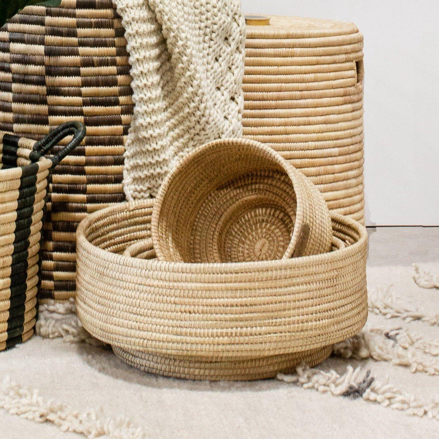 Natural Woven Dengu Basket