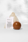 Desert Rose – Red Clay Sphere Soap | Floral & Cacao Butter Infusion - Image 1