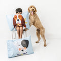2-pack Dog Print Standard Size Pillowcases 6