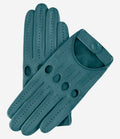 Alessa (sage) - Classic Italian lambskin leather driving gloves 1