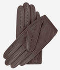 Alessa (Taupe) - Classic Italian lambskin leather driving gloves 2