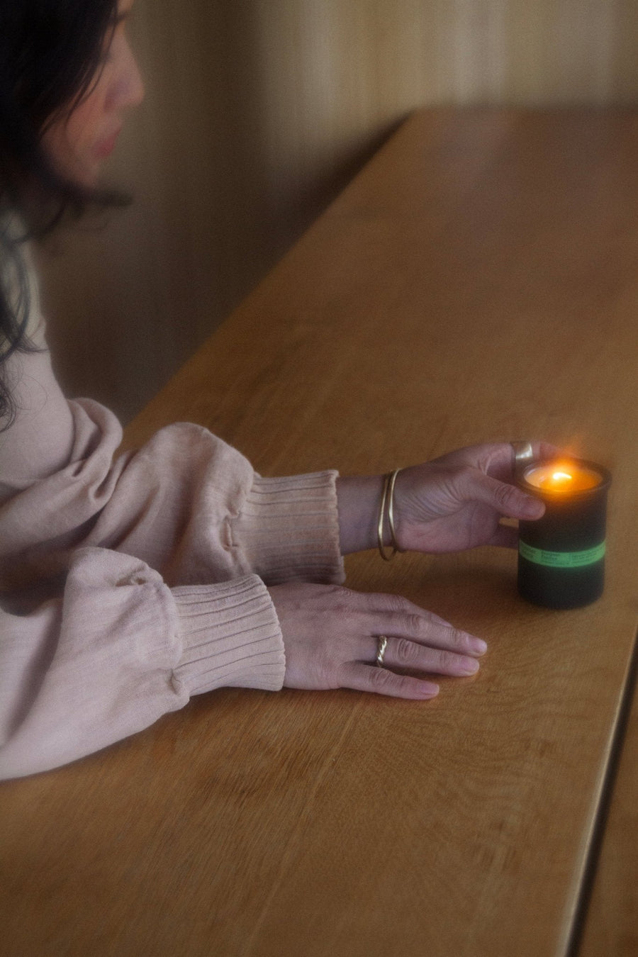 Evergreen Essence – Cedar & Oakmoss Candle | 6 oz Tallow & Beeswax