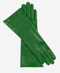 Camilla (green) - Italian "4 button length" cashmere lined leather gloves 1
