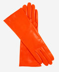 Camilla (pumpkin) - Italian "4 button length" cashmere lined leather gloves 1