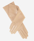 Leonora (rosewater) - Italian cashmere lined 6-button length leather gloves 1