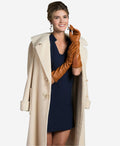 Leonora (cognac) - Italian 8-button length cashmere lined leather gloves 2