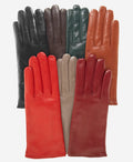 FC04 (medium brown) - Women's Italian cashmere lined leather gloves 2
