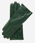 FC04 (forest) - Women's Italian cashmere lined leather gloves 1