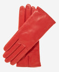 FC04 (red) - Women's Italian cashmere lined leather gloves 1