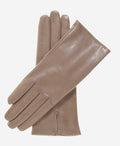 FC04 (taupe) - Women's Italian cashmere lined leather gloves 1