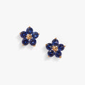 Crystal Forget-Me-Not Flower Earrings 1