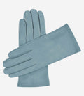 Sofia (light blue) - Italian lambskin leather gloves with silk lining 1