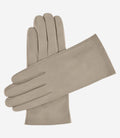 Sofia (cashew) - Italian lambskin leather gloves with silk lining 1