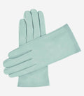 Sofia (sky) - Italian lambskin leather gloves with silk lining 1