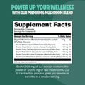 Organic Mushroom Complex Supplement Capsules 10