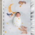 Goodnight Wonderland bamboo swaddle 2