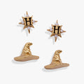 Harry Potter™ Hogwarts & Sorting Hat Earring Set of 2 1