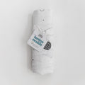 Hedgehog and mushrooms bamboo swaddle 4