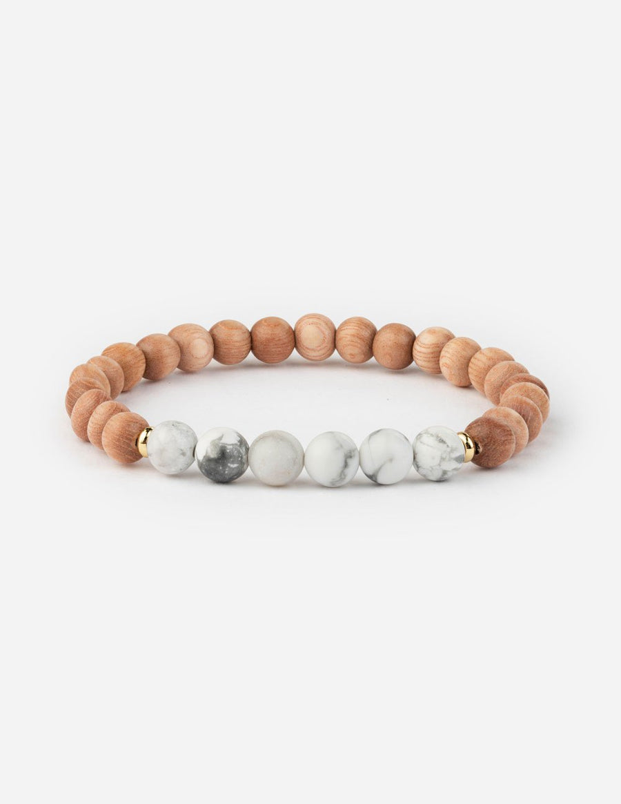 Howlite Stacker Bracelet