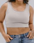 Classic Wide Strap Tank Halftee 8