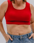 Classic Wide Strap Tank Halftee 2