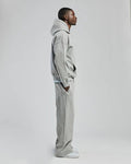 Grey Drop Shoulder Hoodie 4