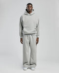 Grey Drop Shoulder Hoodie 2