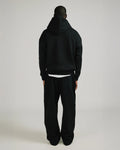Black Drop Shoulder Hoodie 4