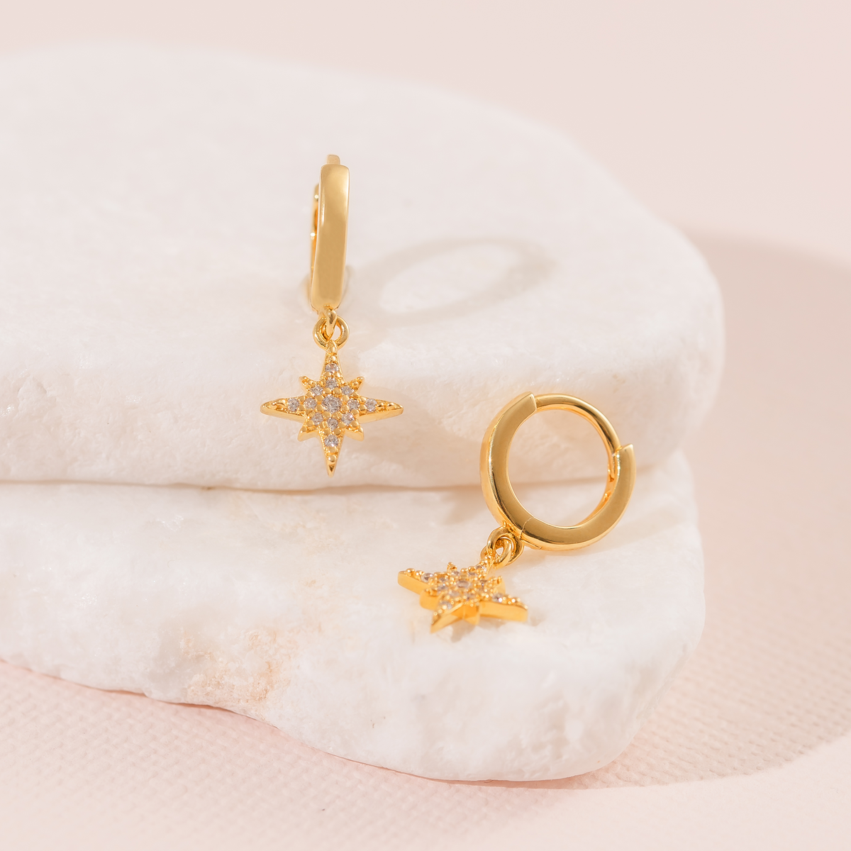 Leo Hoop Earrings