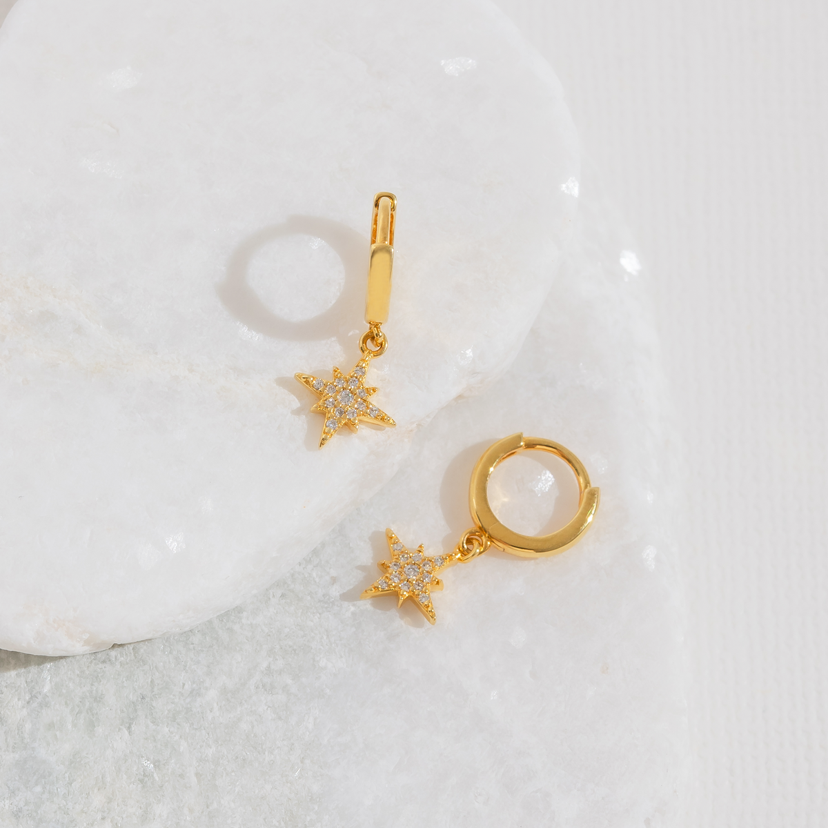 Leo Hoop Earrings