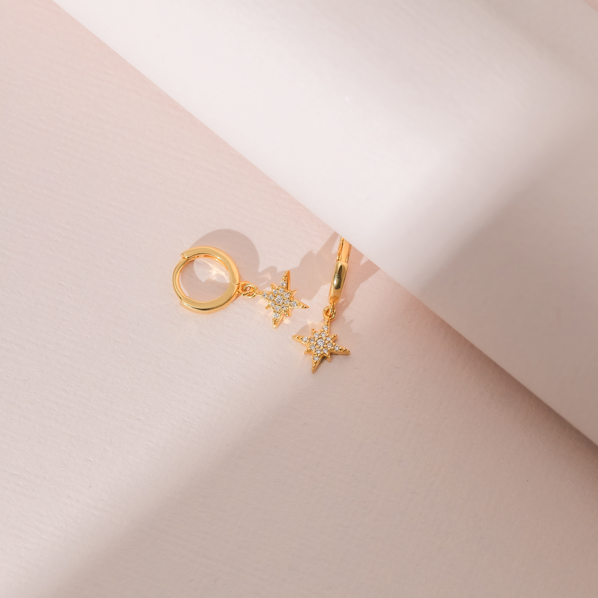 Leo Hoop Earrings