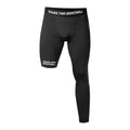 Single-Leg Compression Tights - Left - Black 1