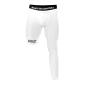 Single-Leg Compression Tights - Left - White 1