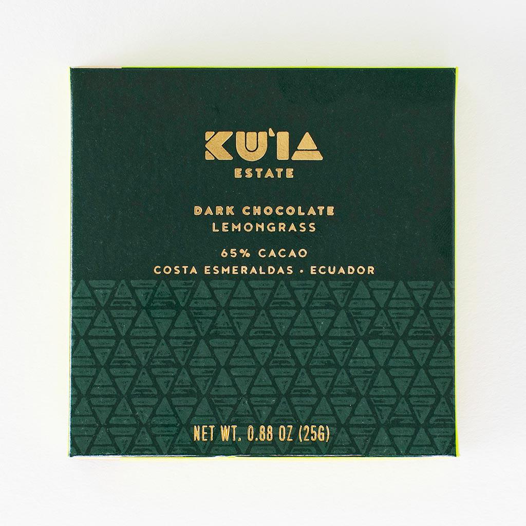 Lemongrass Dark Chocolate Bar