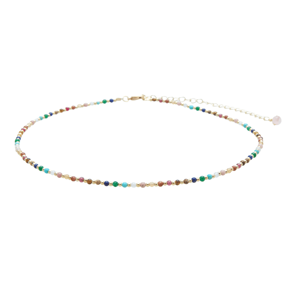 Master Healer 2mm Necklace + Layered Bracelet Set