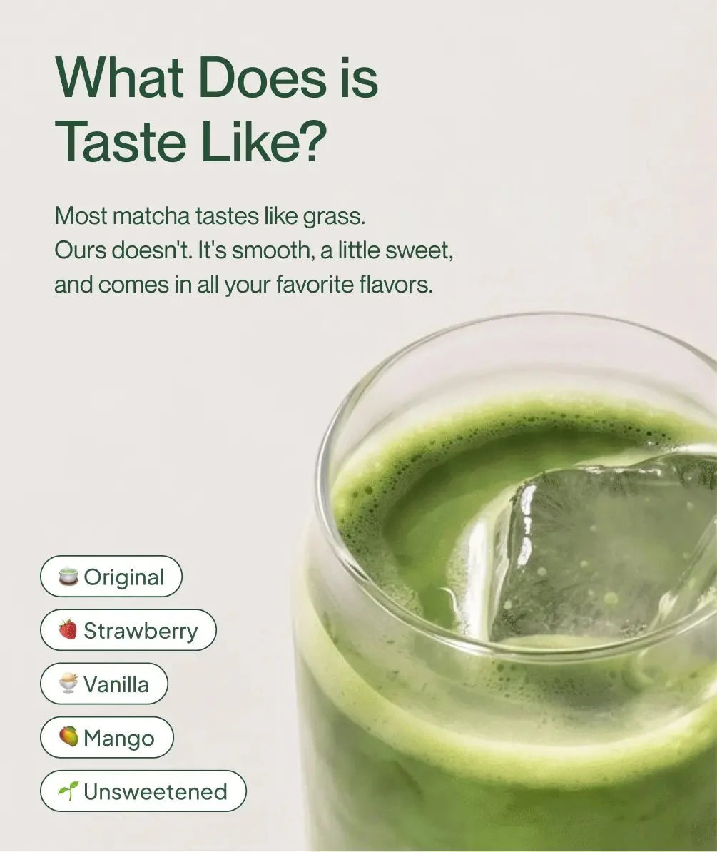 Unsweetened 300 Serving Matcha Latte Cafe Bag
